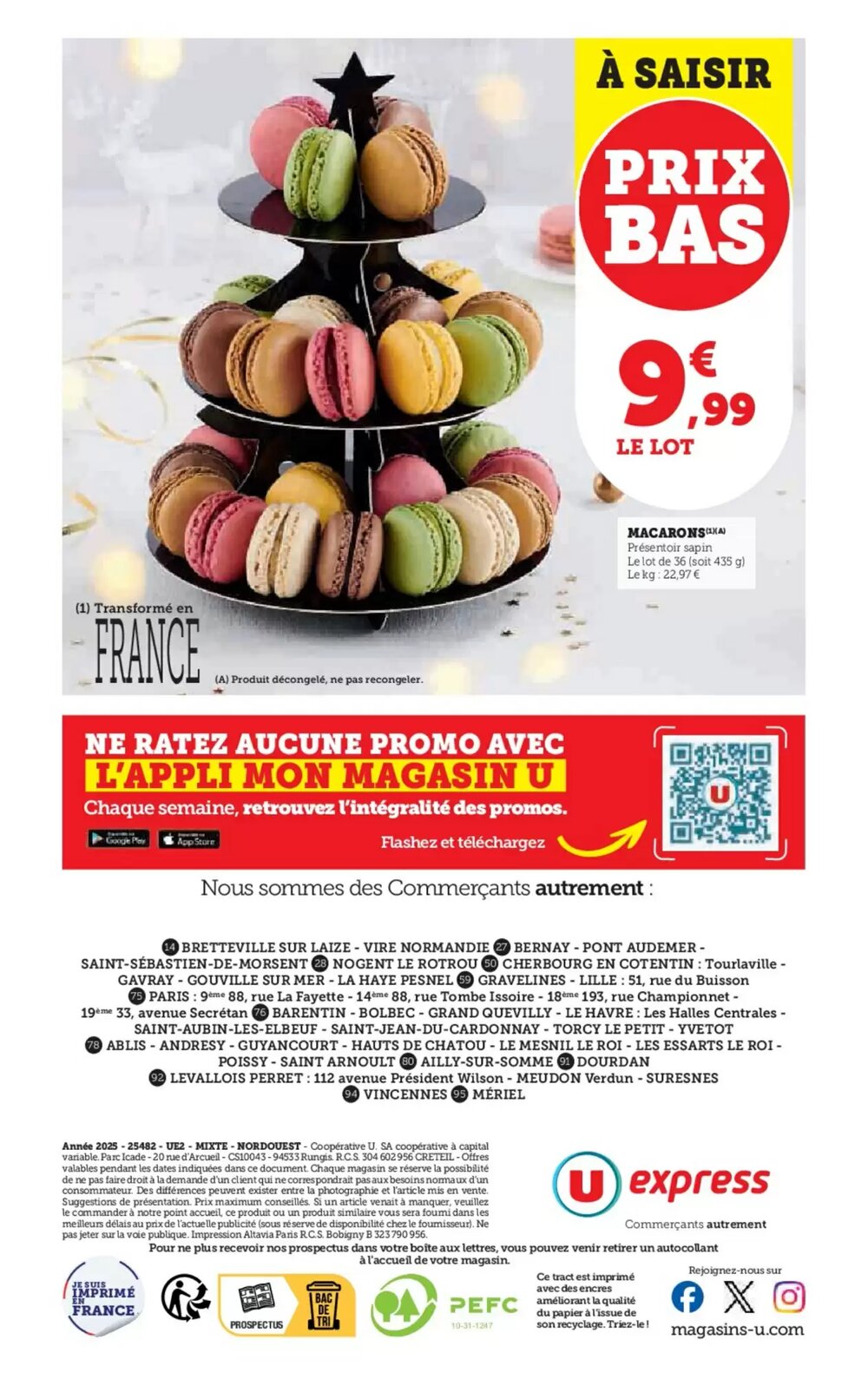 Prospectus promotionnel U Express valable à partir du 17/12/2025 - Page 20.
