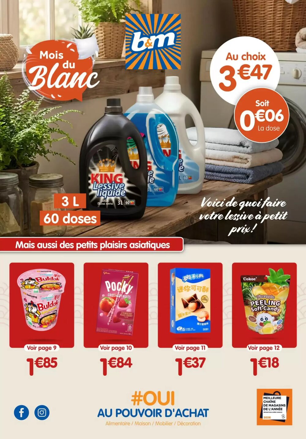 Prospectus promotionnel b&m valable à partir du 17/12/2025 - Page 1.