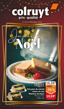 Prospectus promotionnel Colruyt valable à partir du 17/12/2025