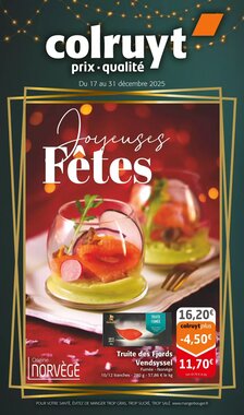 Prospectus promotionnel Colruyt valable à partir du 17/12/2025
