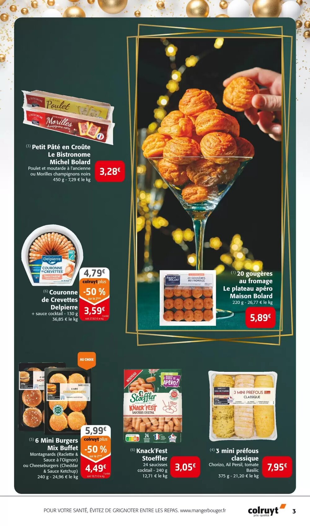 Prospectus promotionnel Colruyt valable à partir du 17/12/2025 - Page 3.