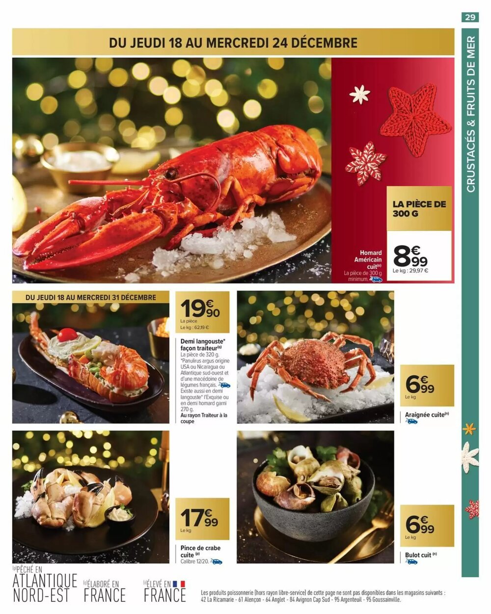 Prospectus promotionnel Carrefour valable à partir du 18/12/2025 - Page 29.
