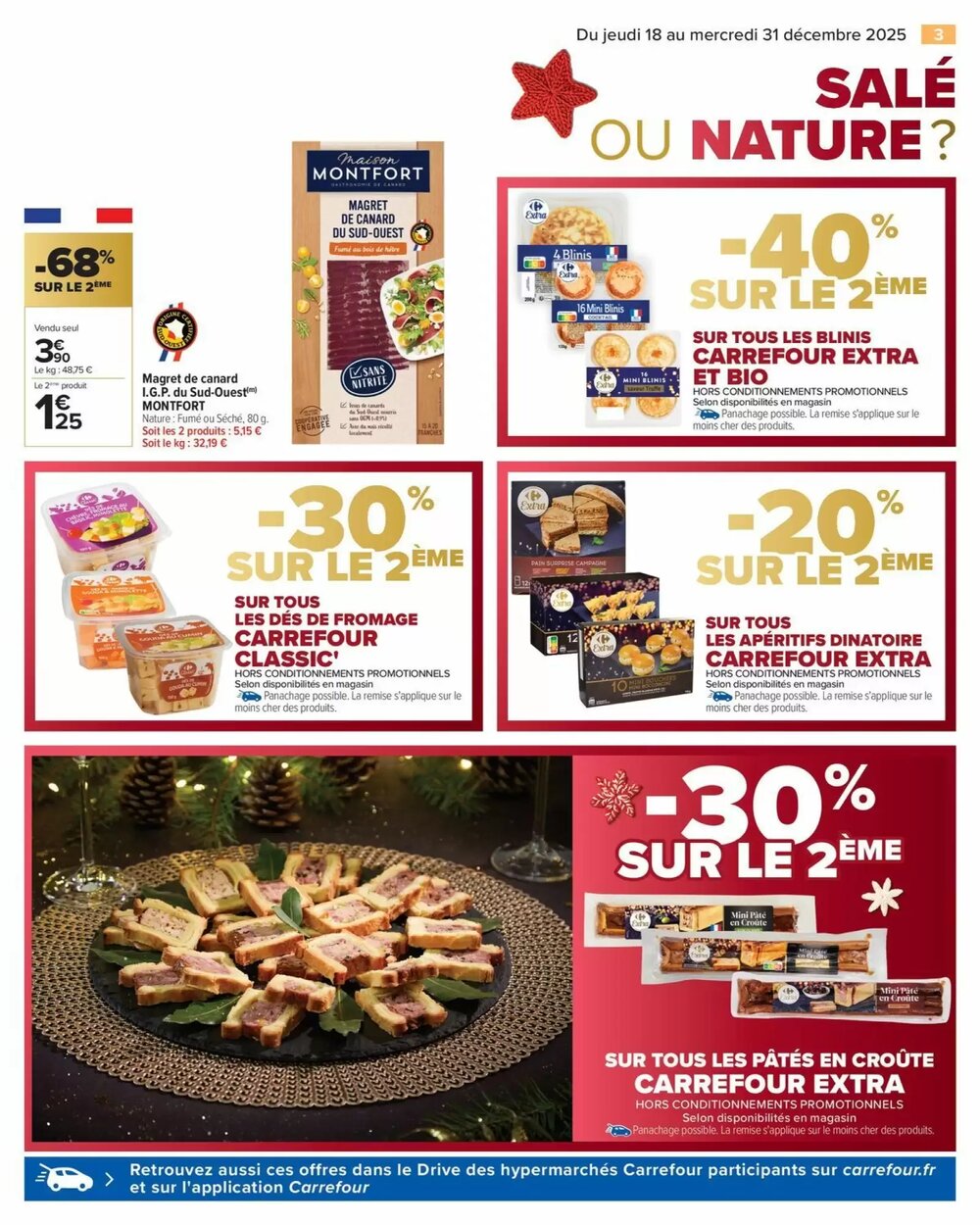 Prospectus promotionnel Carrefour valable à partir du 18/12/2025 - Page 3.