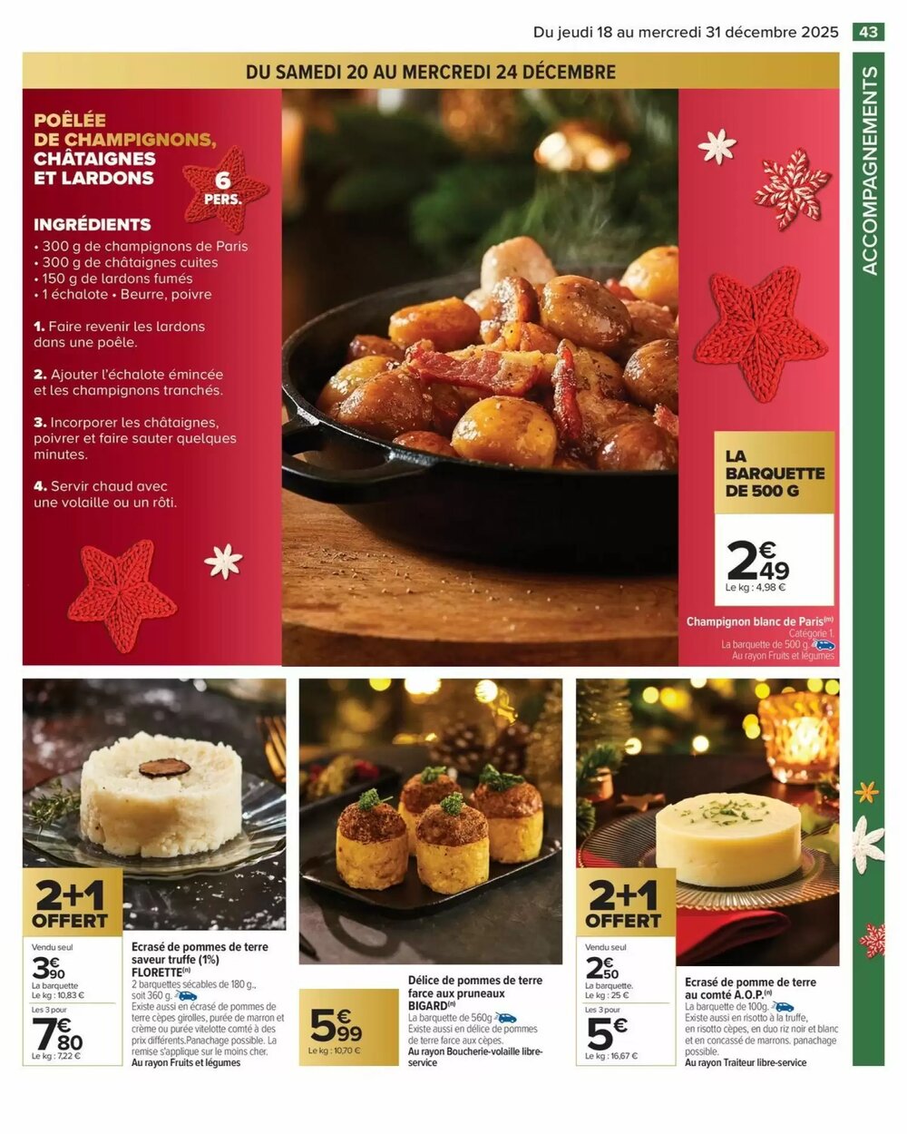 Prospectus promotionnel Carrefour valable à partir du 18/12/2025 - Page 43.