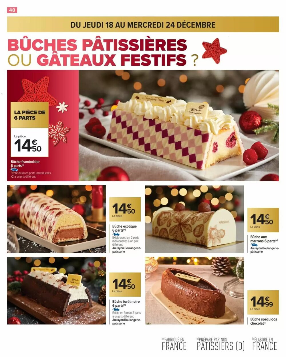 Prospectus promotionnel Carrefour valable à partir du 18/12/2025 - Page 48.