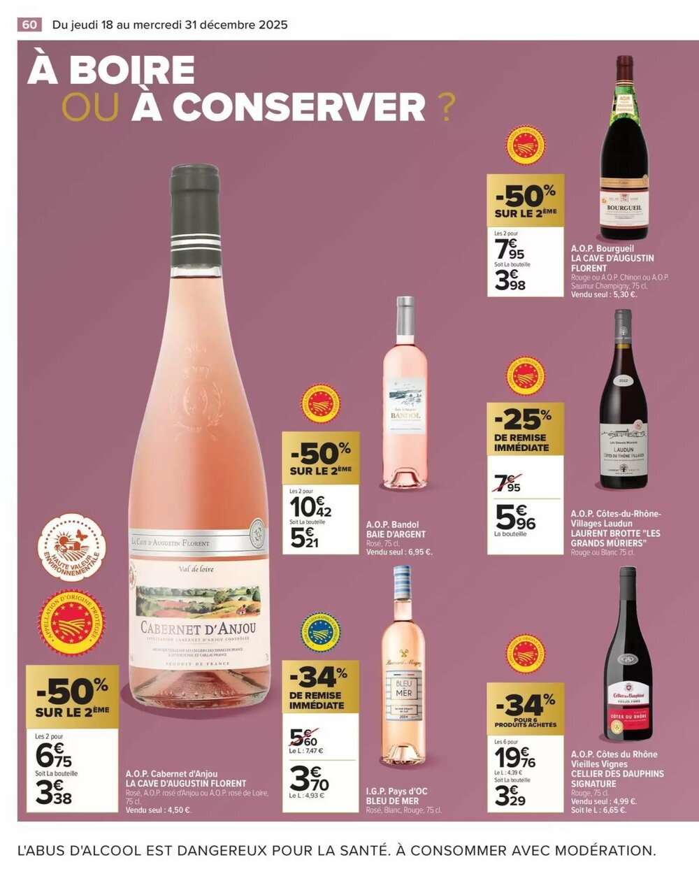 Prospectus promotionnel Carrefour valable à partir du 18/12/2025 - Page 60.