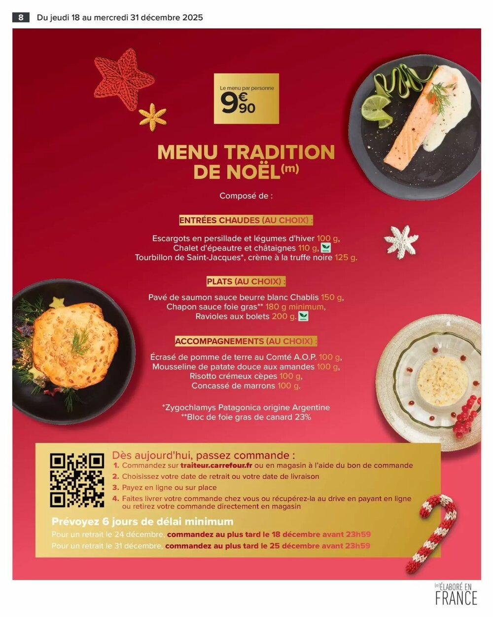 Prospectus promotionnel Carrefour valable à partir du 18/12/2025 - Page 8.