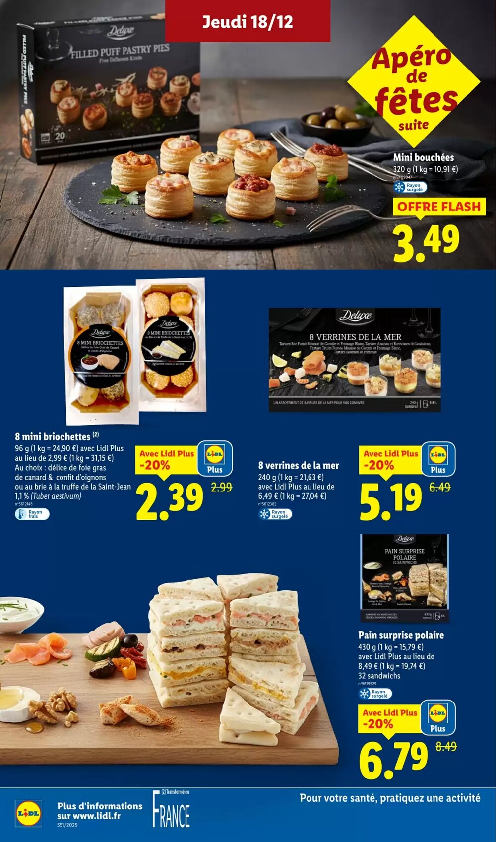 Prospectus promotionnel Lidl valable à partir du 18/12/2025 - Page 16.