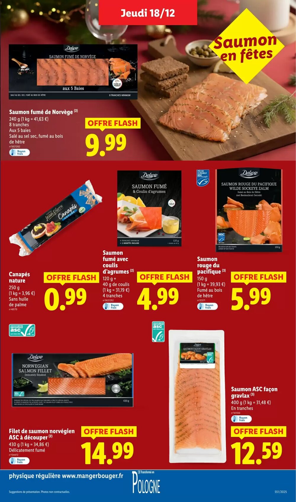 Prospectus promotionnel Lidl valable à partir du 18/12/2025 - Page 17.