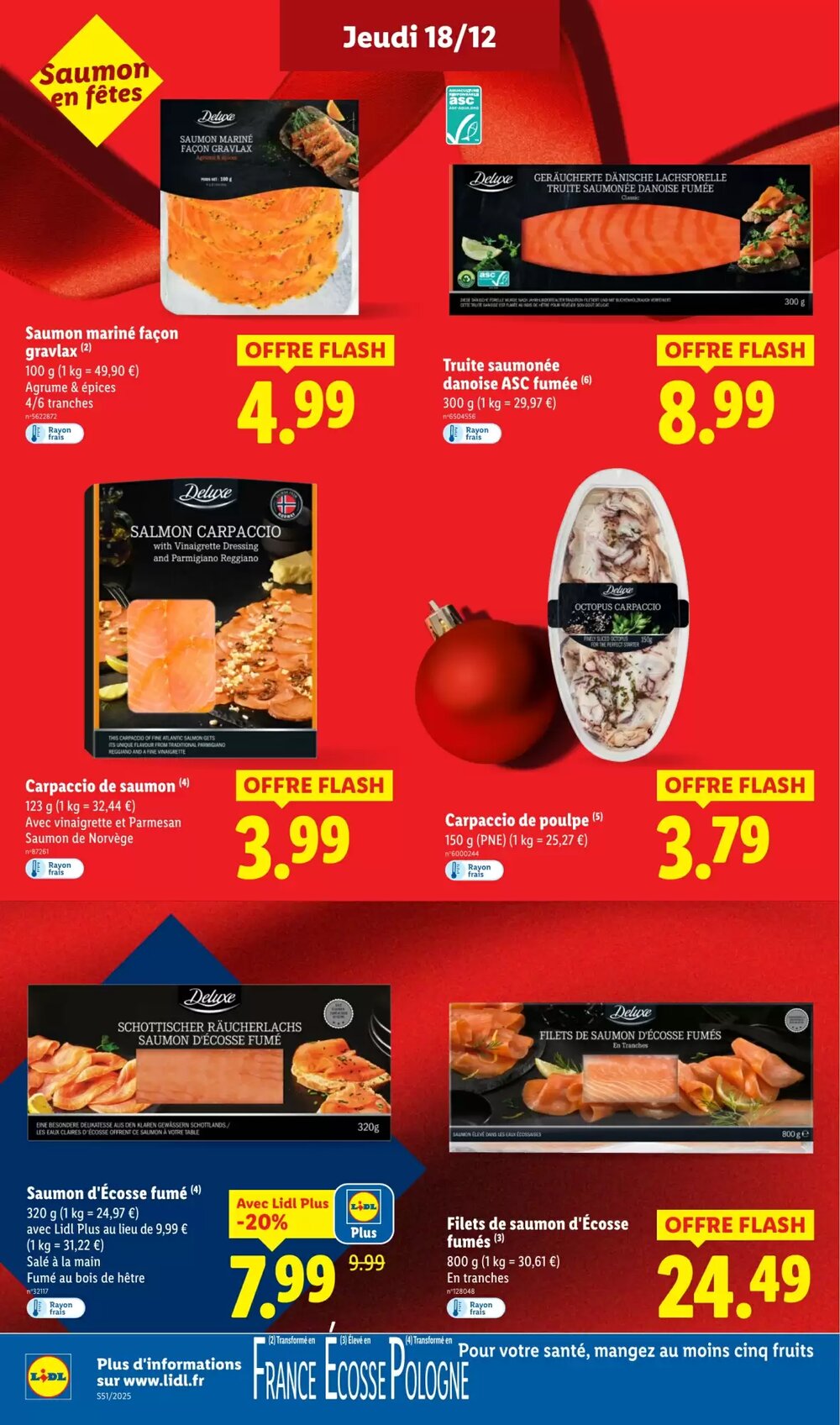 Prospectus promotionnel Lidl valable à partir du 18/12/2025 - Page 18.