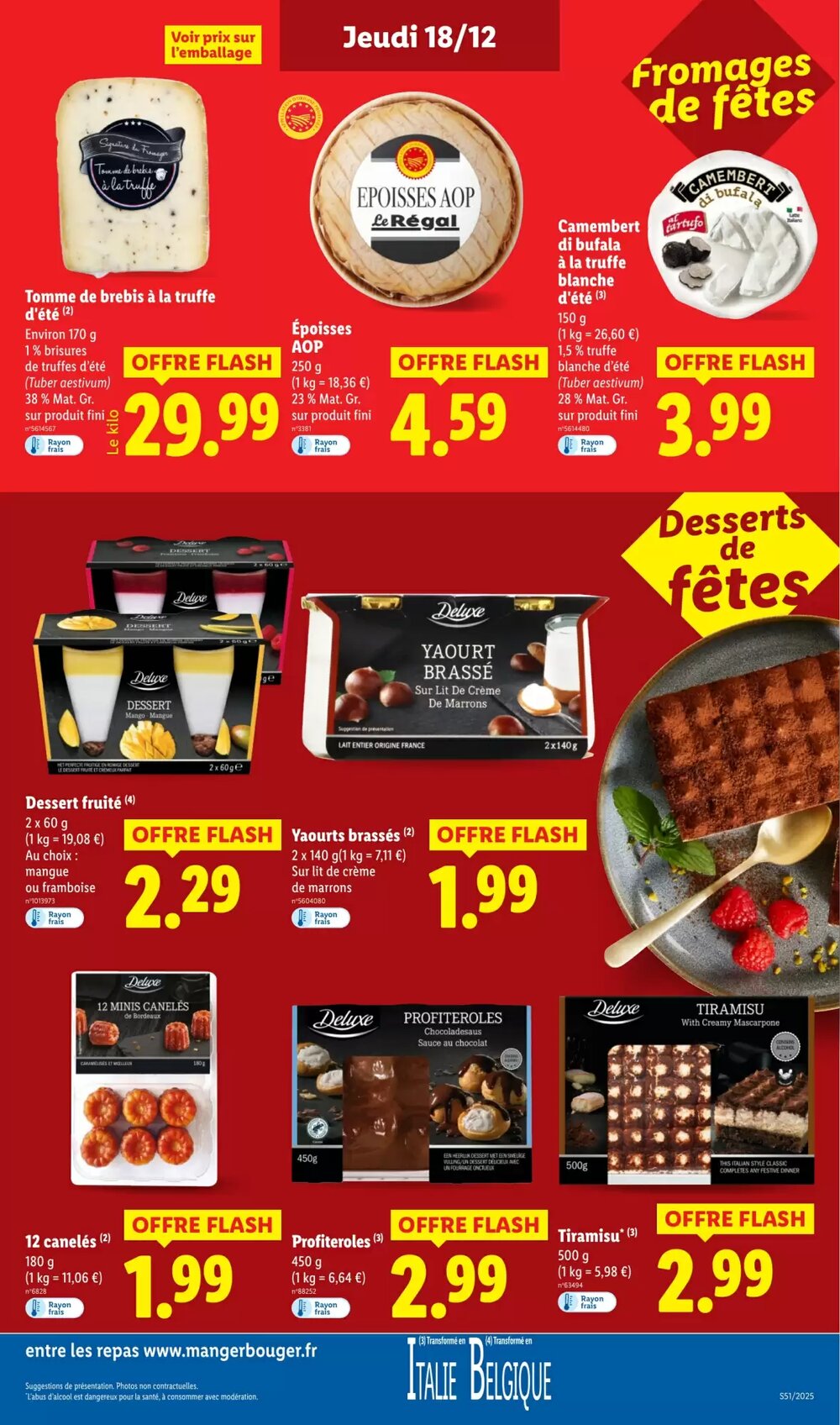 Prospectus promotionnel Lidl valable à partir du 18/12/2025 - Page 21.