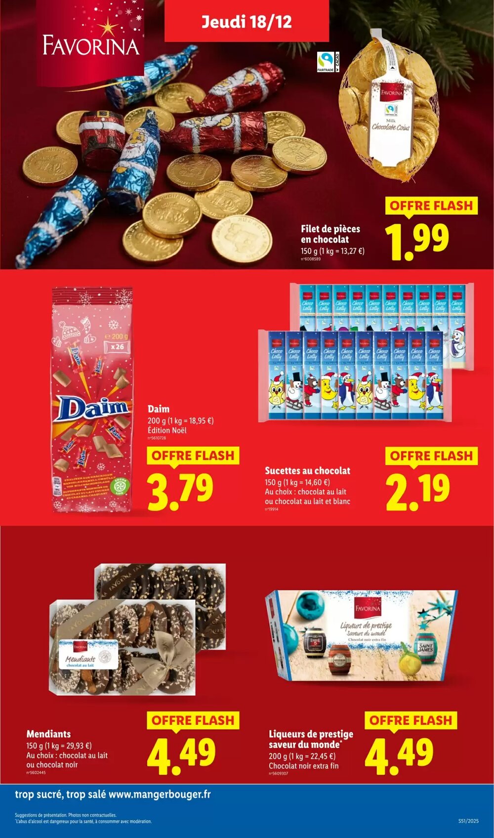 Prospectus promotionnel Lidl valable à partir du 18/12/2025 - Page 25.