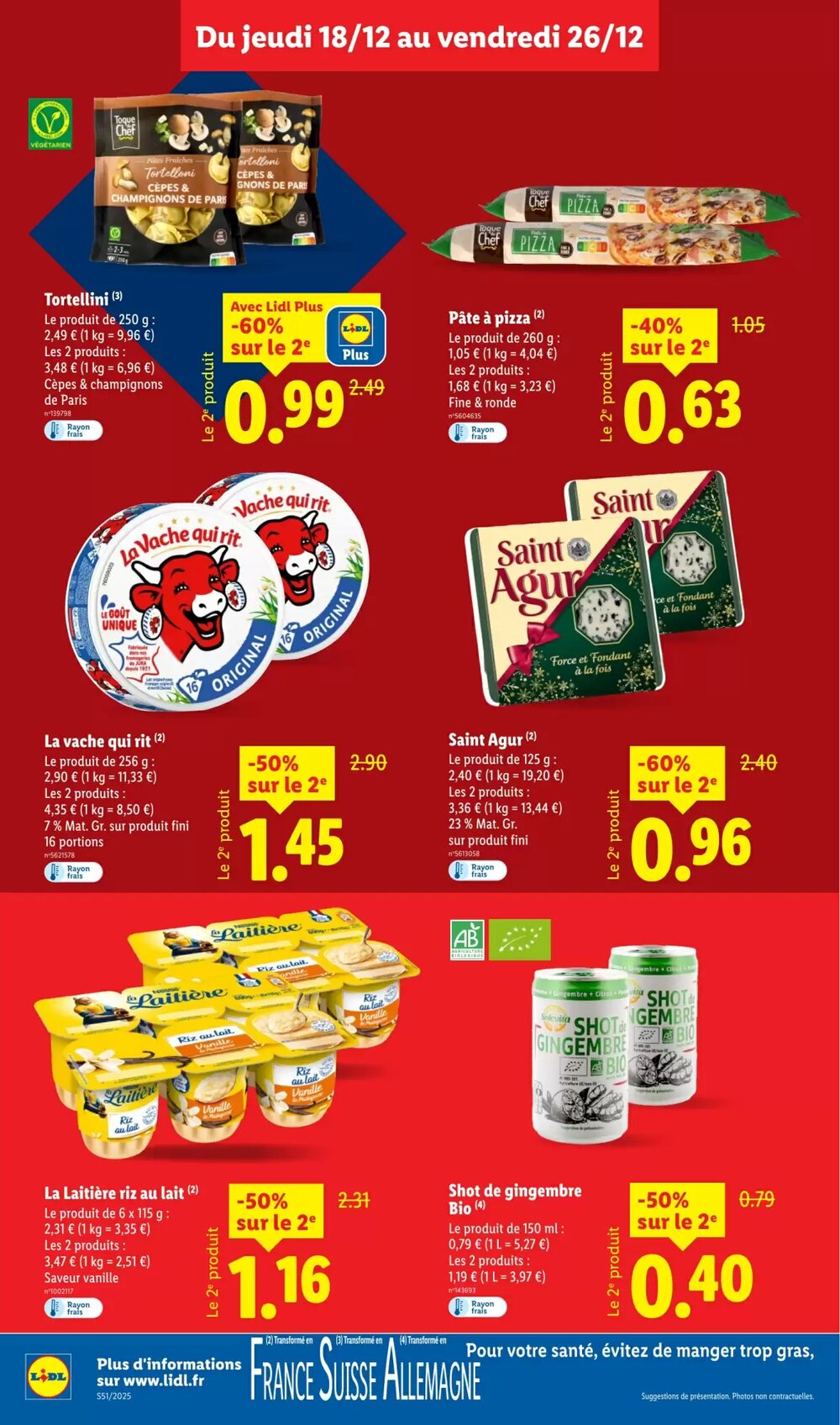 Prospectus promotionnel Lidl valable à partir du 18/12/2025 - Page 28.