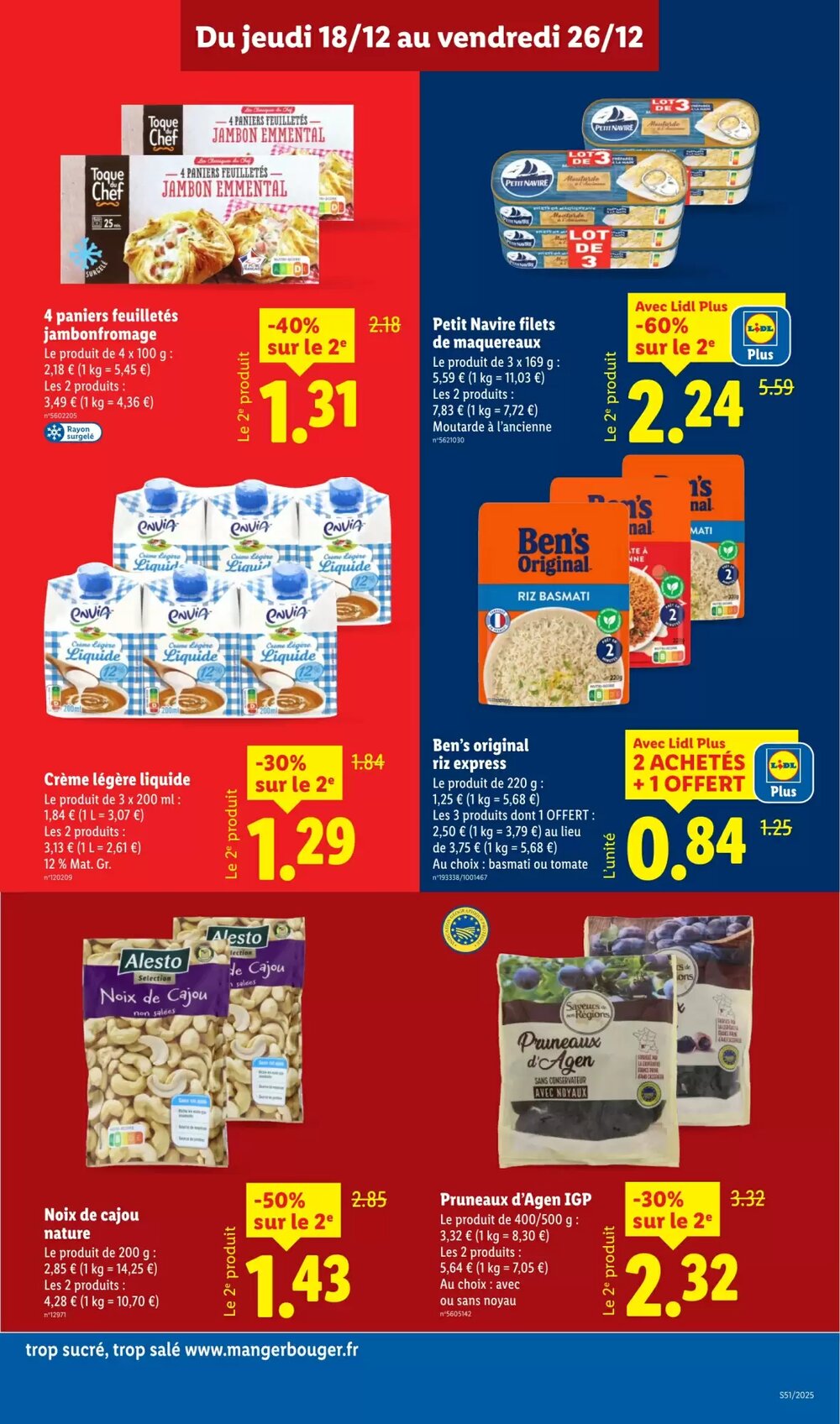 Prospectus promotionnel Lidl valable à partir du 18/12/2025 - Page 29.