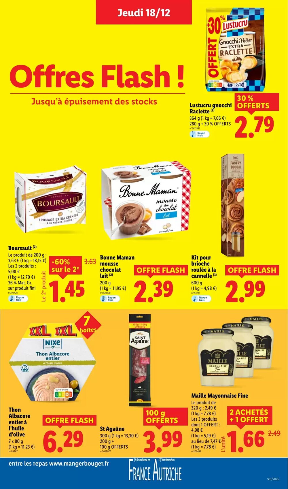 Prospectus promotionnel Lidl valable à partir du 18/12/2025 - Page 33.