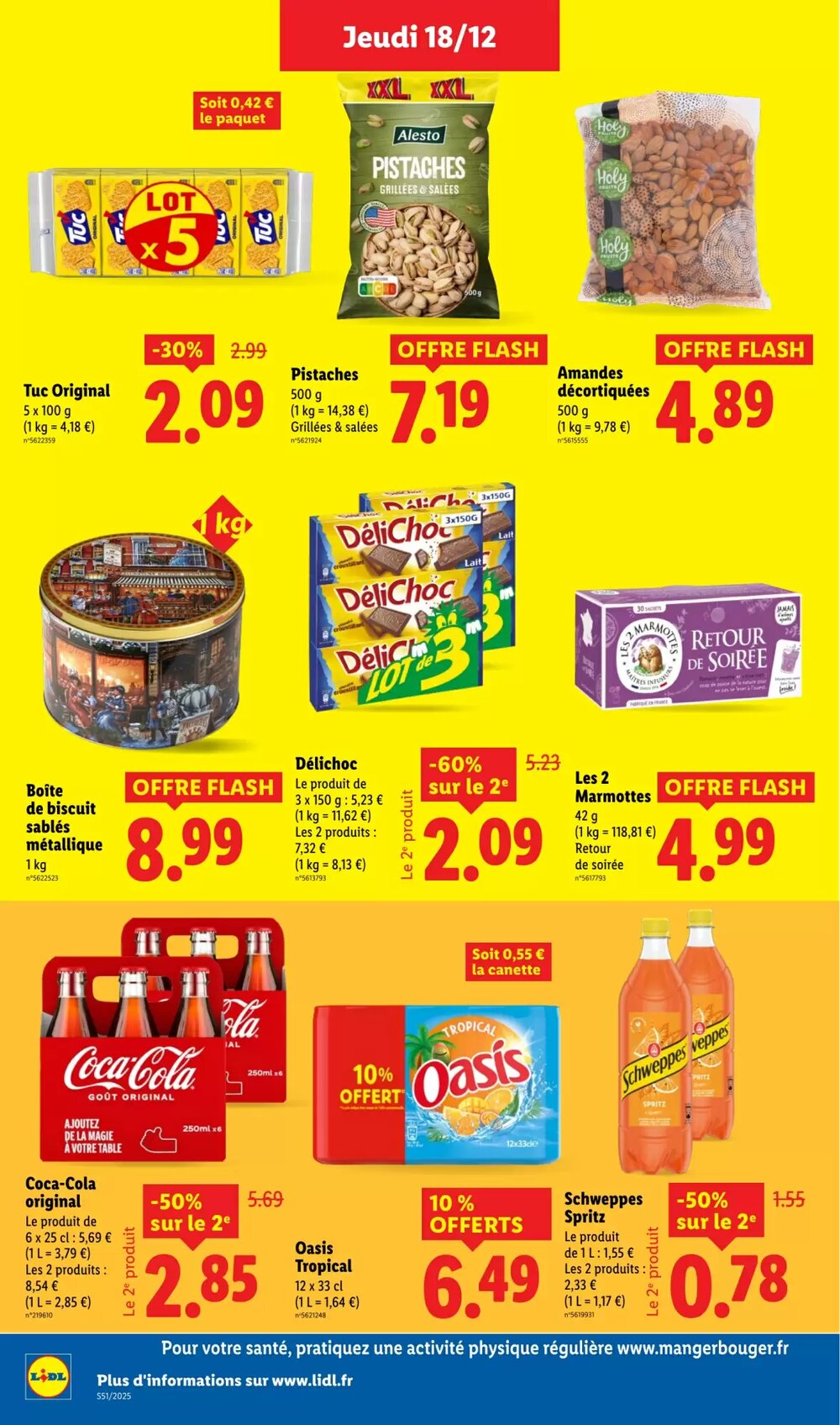 Prospectus promotionnel Lidl valable à partir du 18/12/2025 - Page 34.