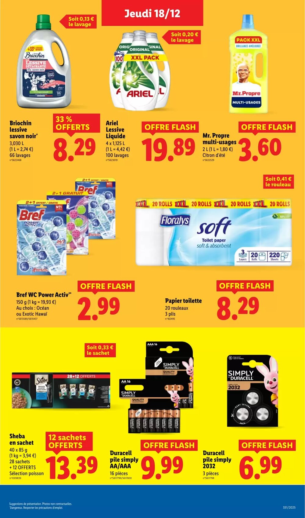 Prospectus promotionnel Lidl valable à partir du 18/12/2025 - Page 35.