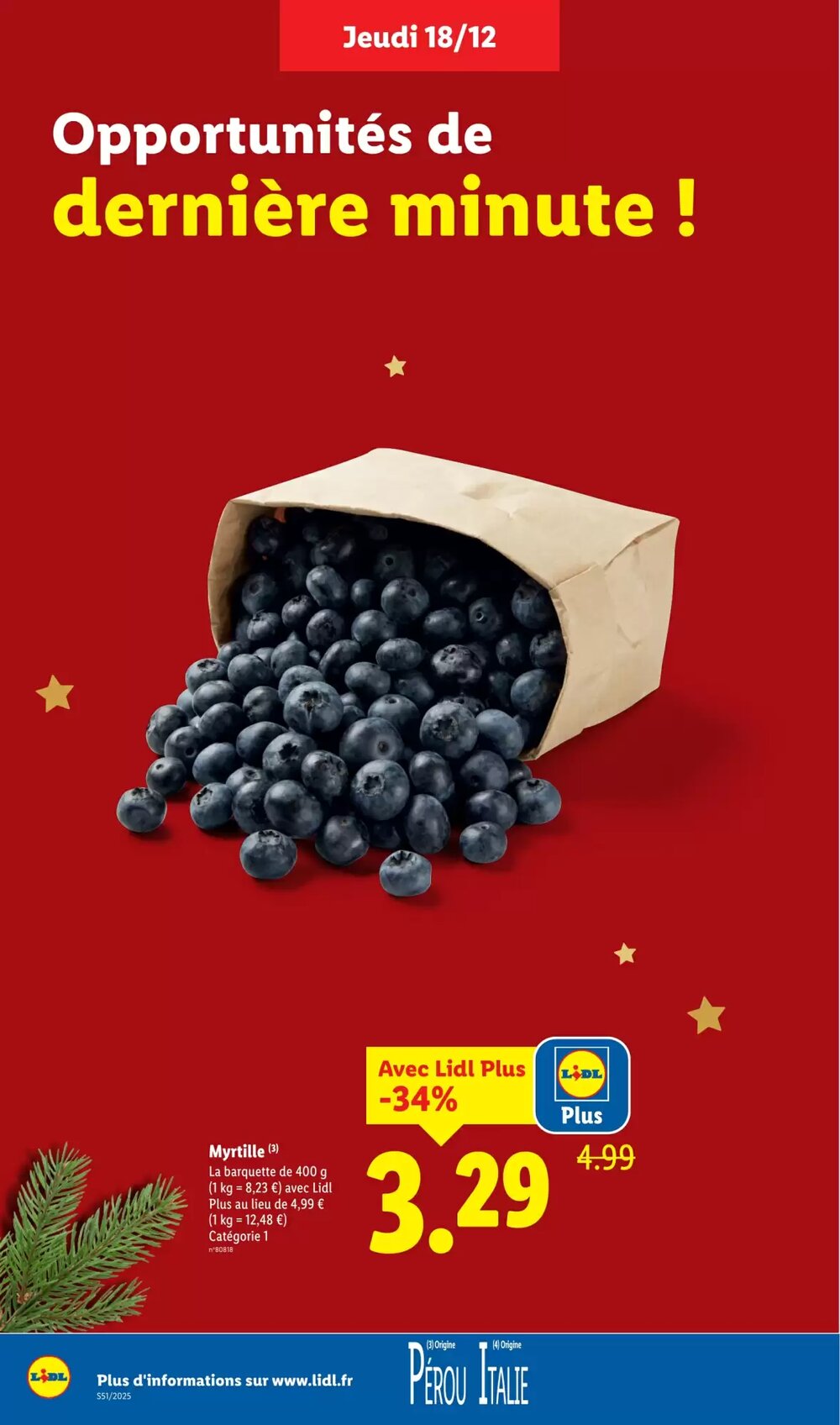 Prospectus promotionnel Lidl valable à partir du 18/12/2025 - Page 4.