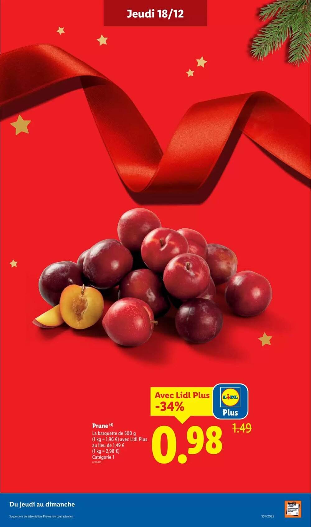 Prospectus promotionnel Lidl valable à partir du 18/12/2025 - Page 5.
