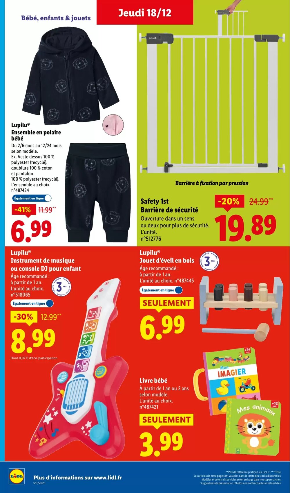 Prospectus promotionnel Lidl valable à partir du 18/12/2025 - Page 56.