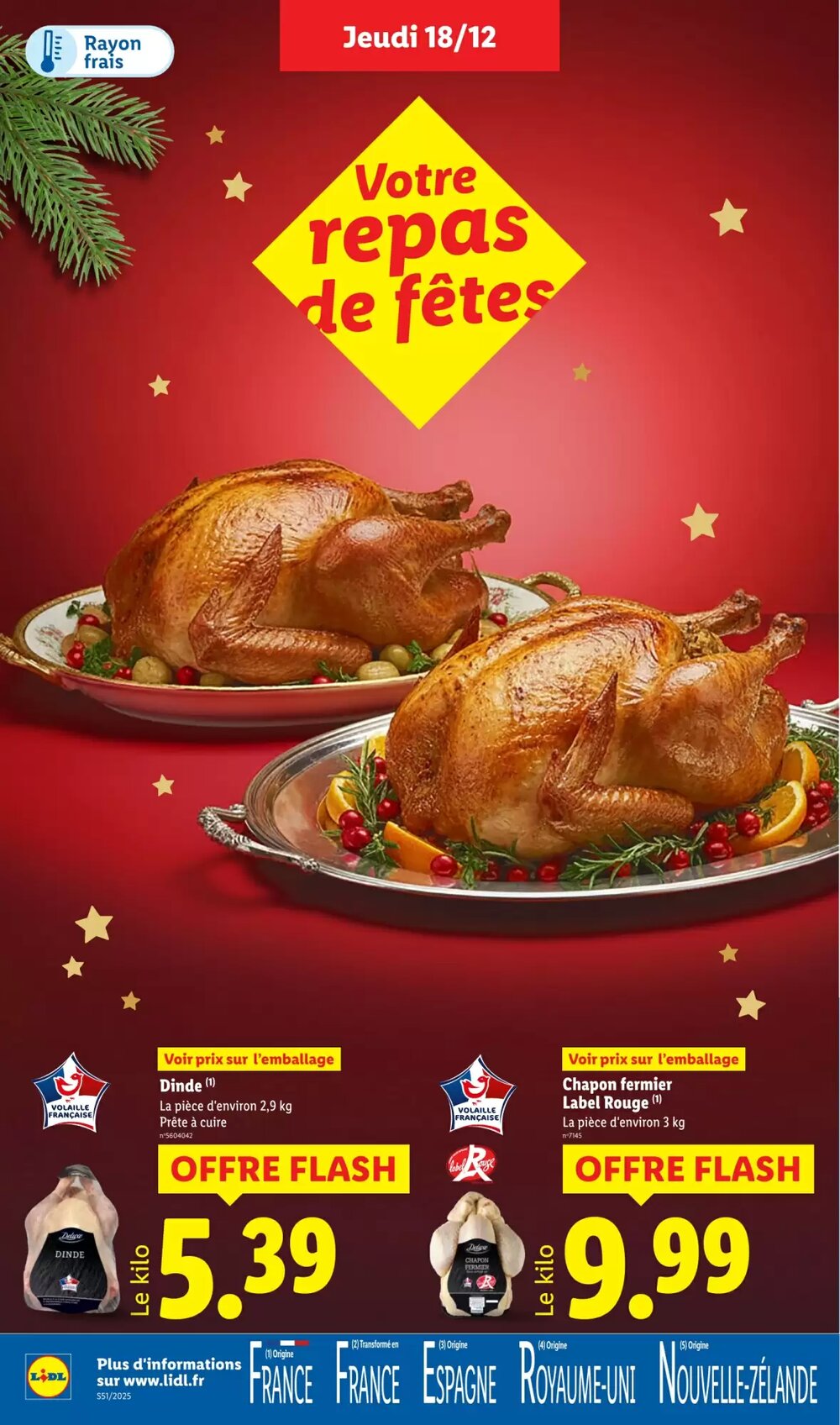 Prospectus promotionnel Lidl valable à partir du 18/12/2025 - Page 6.