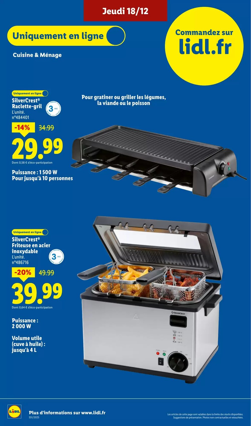 Prospectus promotionnel Lidl valable à partir du 18/12/2025 - Page 60.