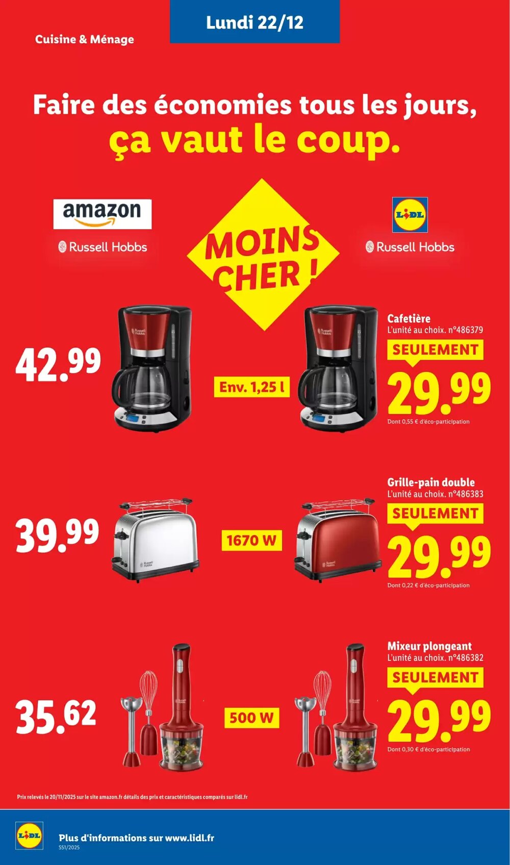 Prospectus promotionnel Lidl valable à partir du 18/12/2025 - Page 66.