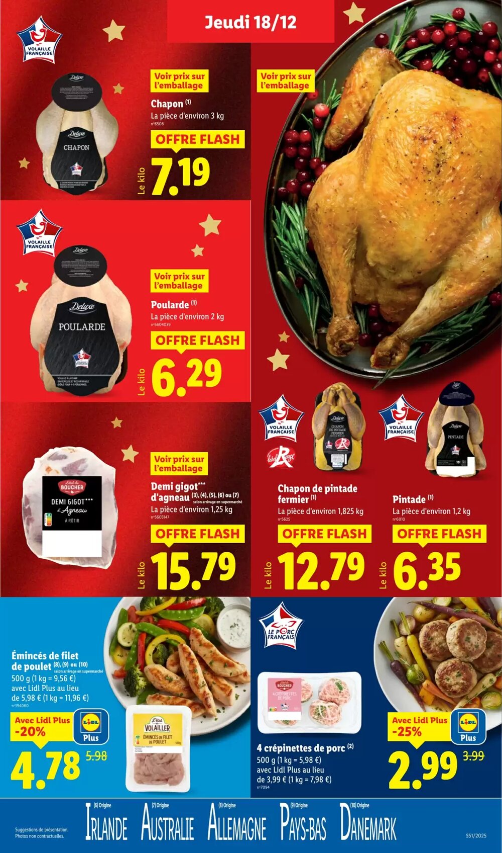 Prospectus promotionnel Lidl valable à partir du 18/12/2025 - Page 7.