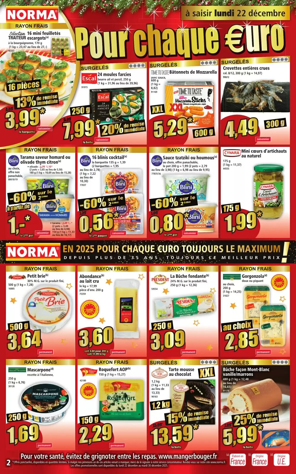 Prospectus promotionnel Norma valable à partir du 22/12/2025 - Page 2.