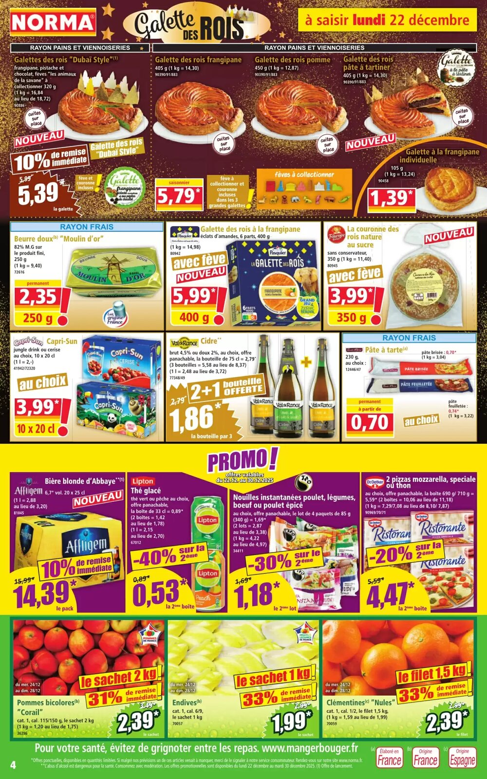 Prospectus promotionnel Norma valable à partir du 22/12/2025 - Page 4.