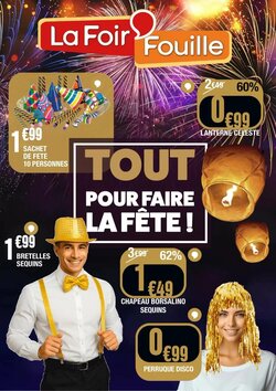 Prospectus promotionnel La Foir'Fouille valable à partir du 22/12/2025