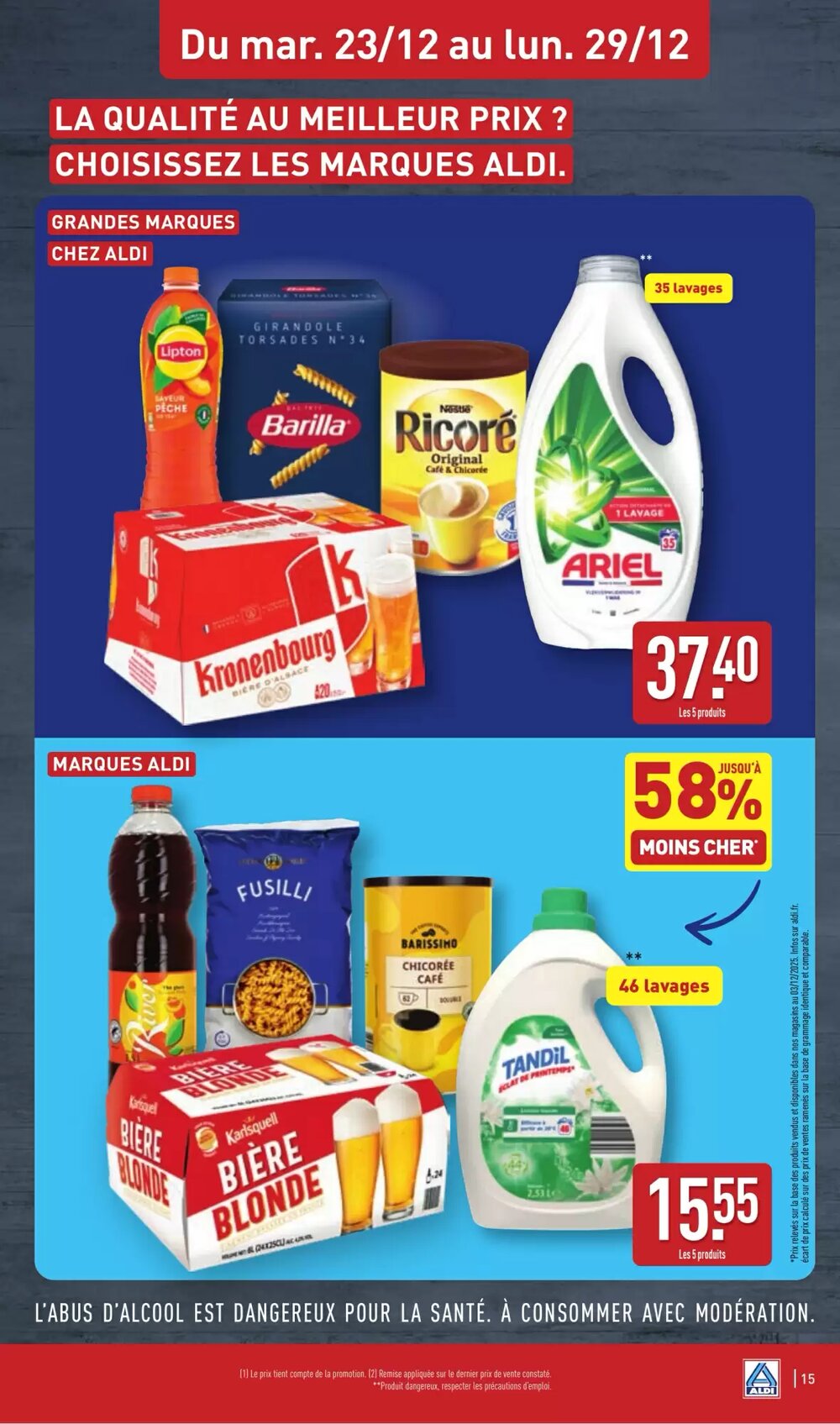Prospectus promotionnel ALDI valable à partir du 23/12/2025 - Page 18.