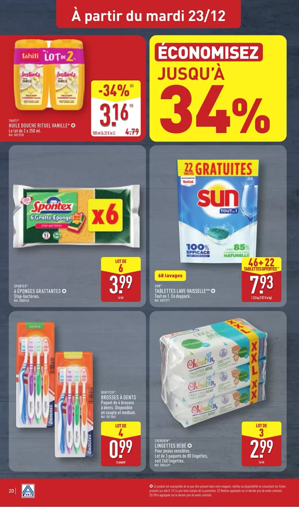Prospectus promotionnel ALDI valable à partir du 23/12/2025 - Page 23.