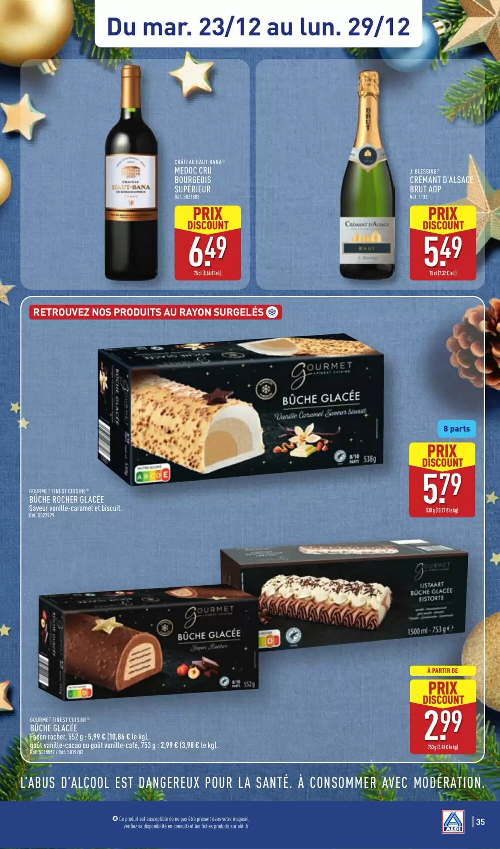 Prospectus promotionnel ALDI valable à partir du 23/12/2025 - Page 38.