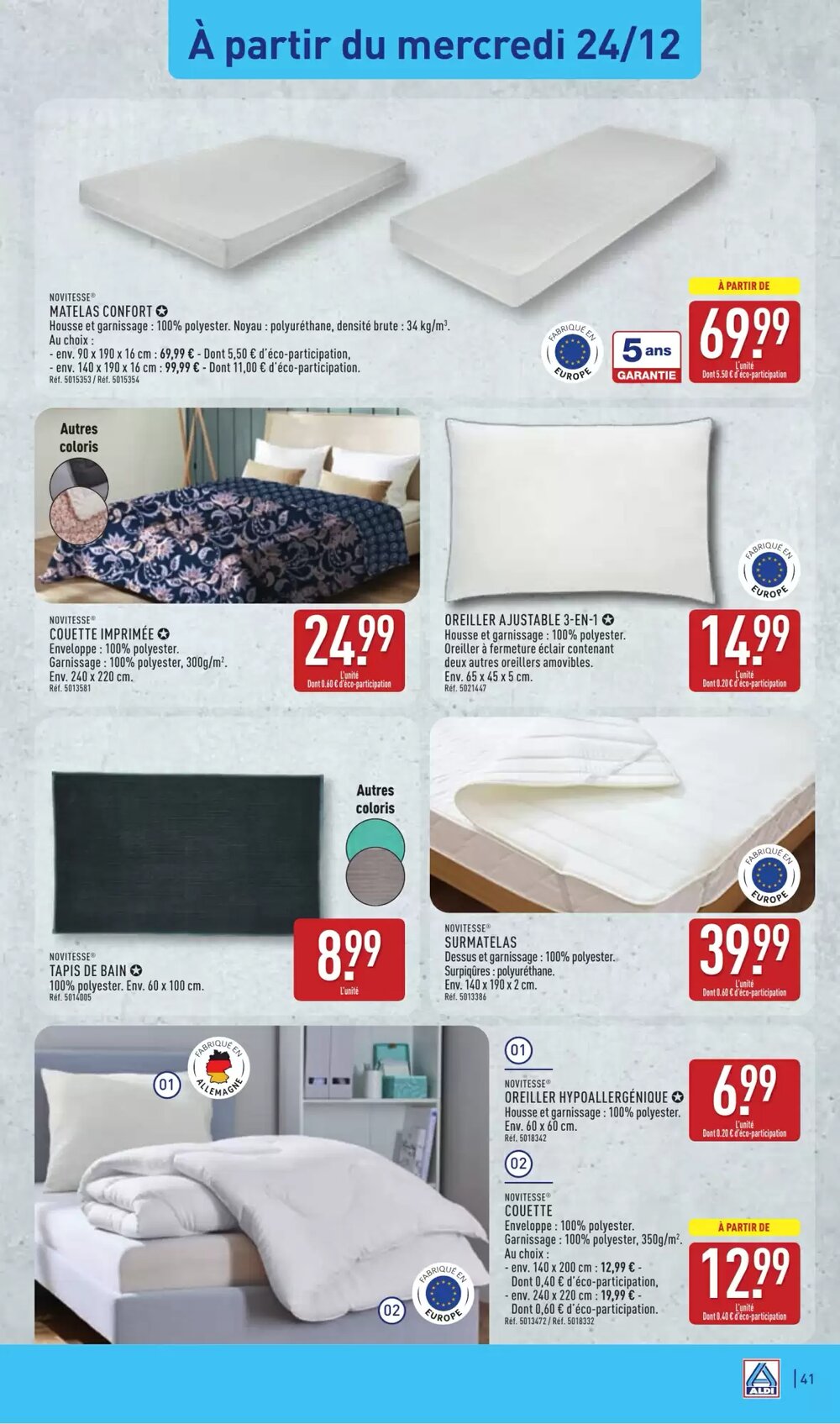 Prospectus promotionnel ALDI valable à partir du 23/12/2025 - Page 44.