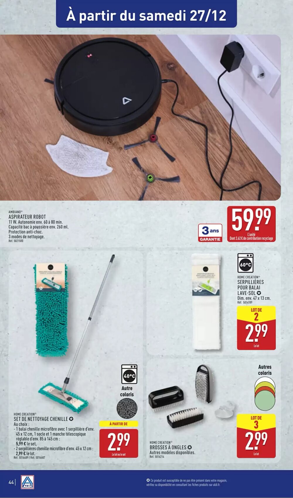 Prospectus promotionnel ALDI valable à partir du 23/12/2025 - Page 47.