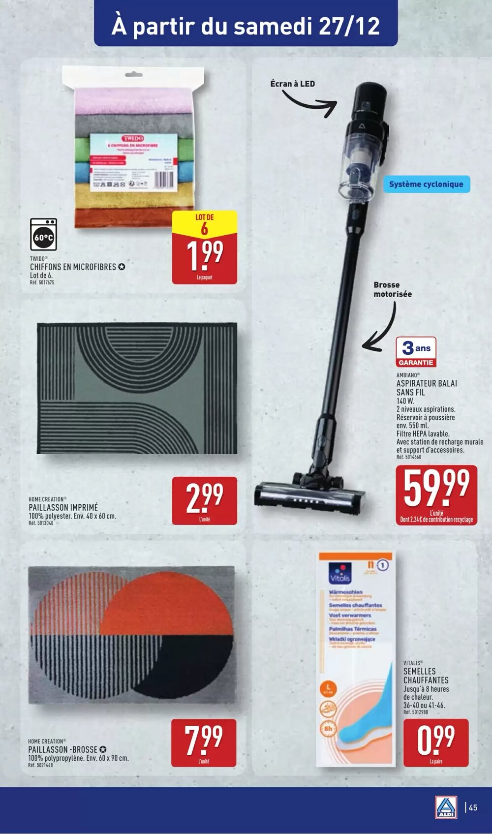 Prospectus promotionnel ALDI valable à partir du 23/12/2025 - Page 48.