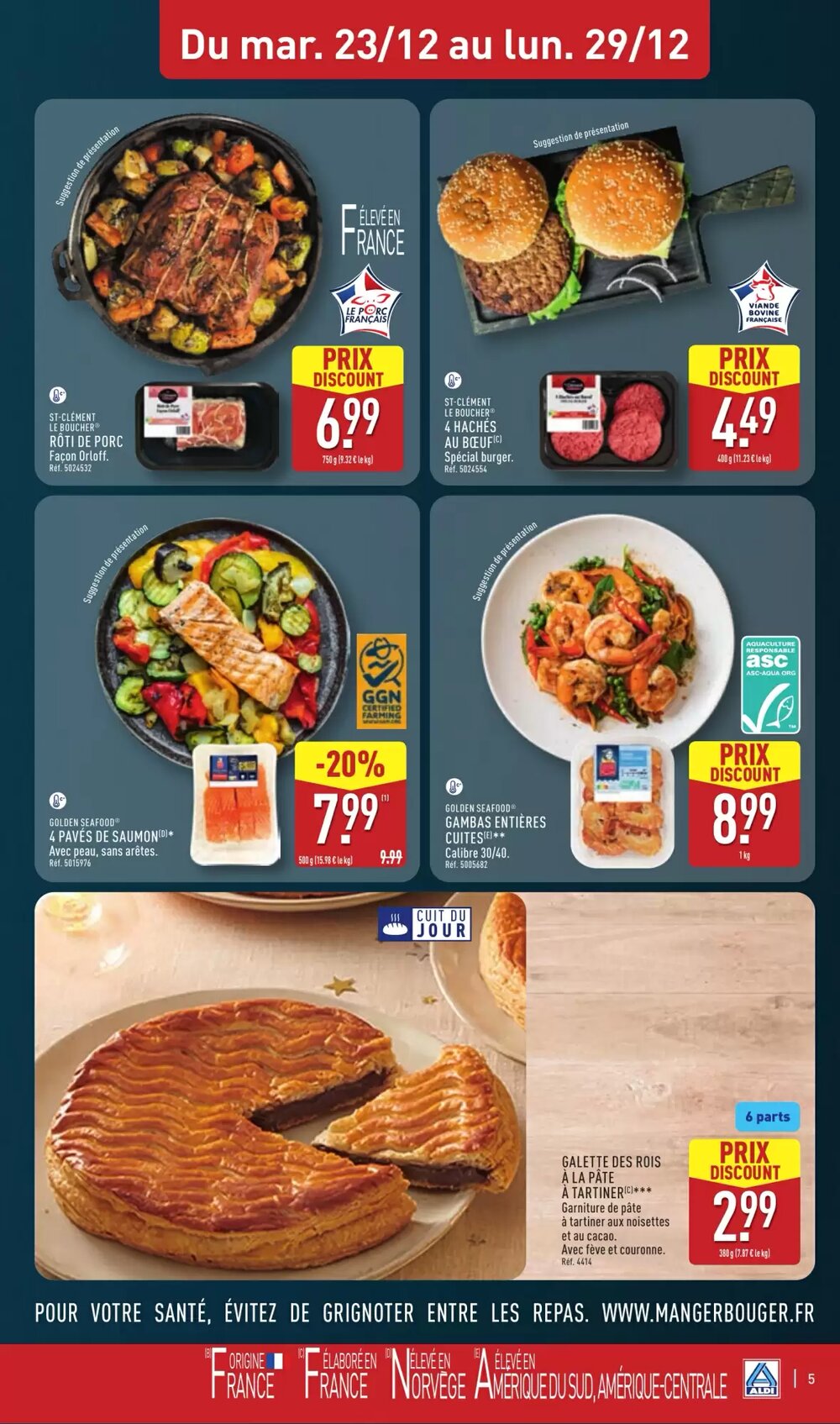 Prospectus promotionnel ALDI valable à partir du 23/12/2025 - Page 8.