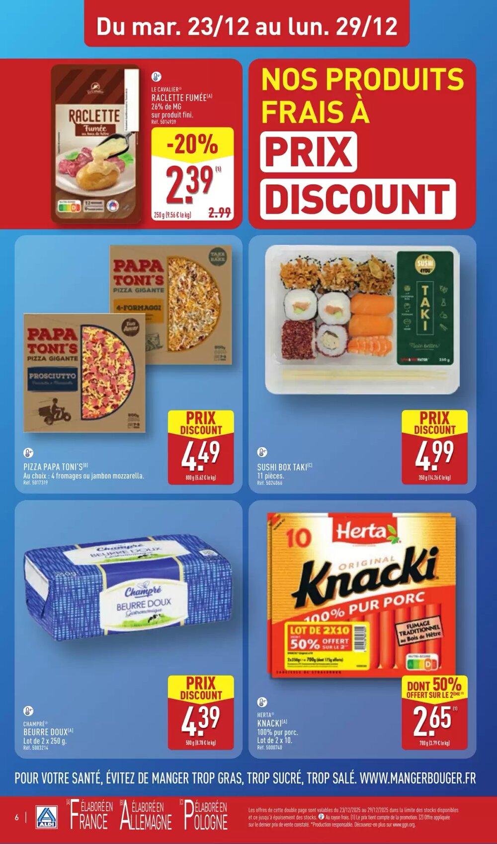 Prospectus promotionnel ALDI valable à partir du 23/12/2025 - Page 9.