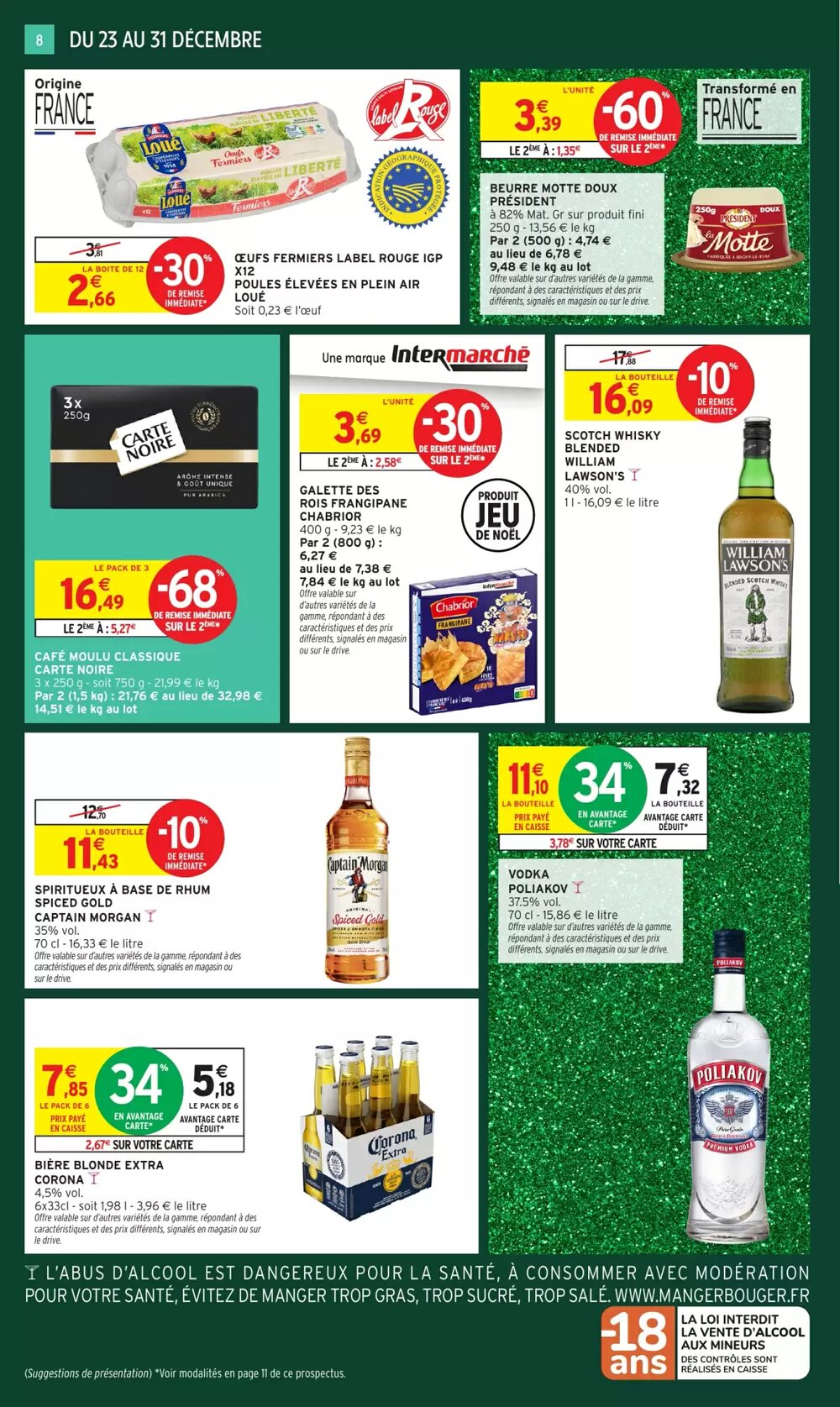 Prospectus promotionnel Intermarché valable à partir du 23/12/2025 - Page 8.