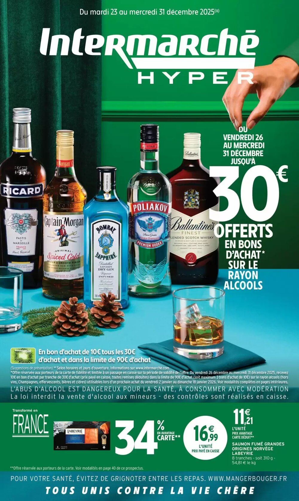 Prospectus promotionnel Intermarché valable à partir du 23/12/2025 - Page 1.