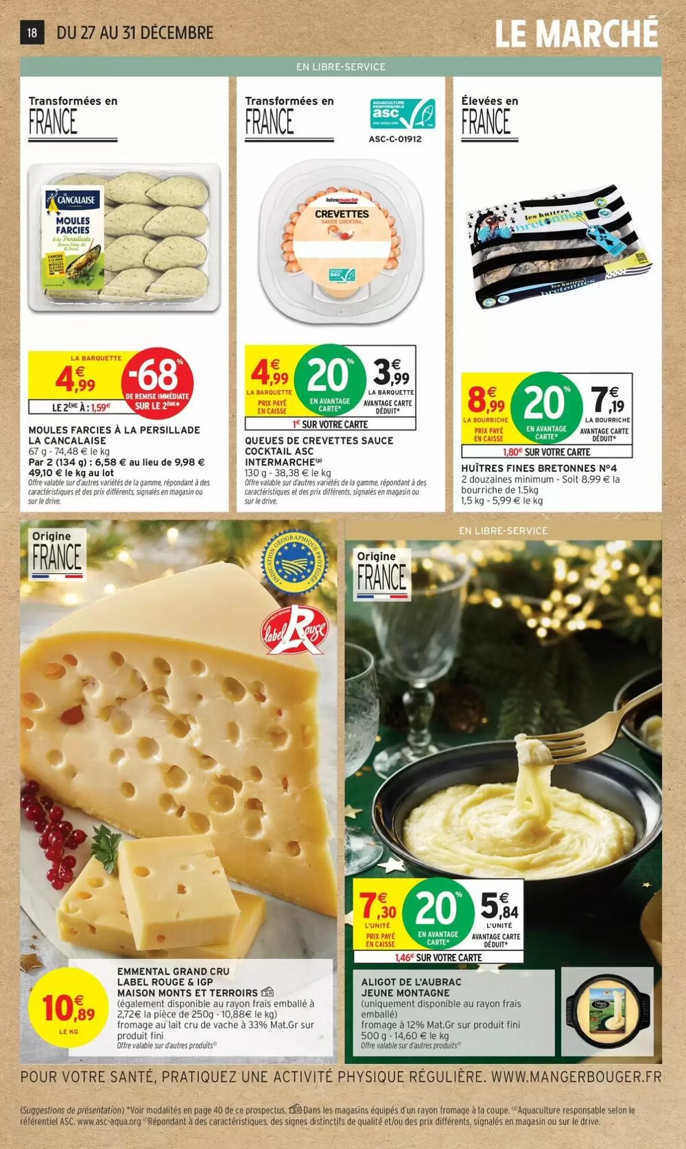 Prospectus promotionnel Intermarché valable à partir du 23/12/2025 - Page 18.