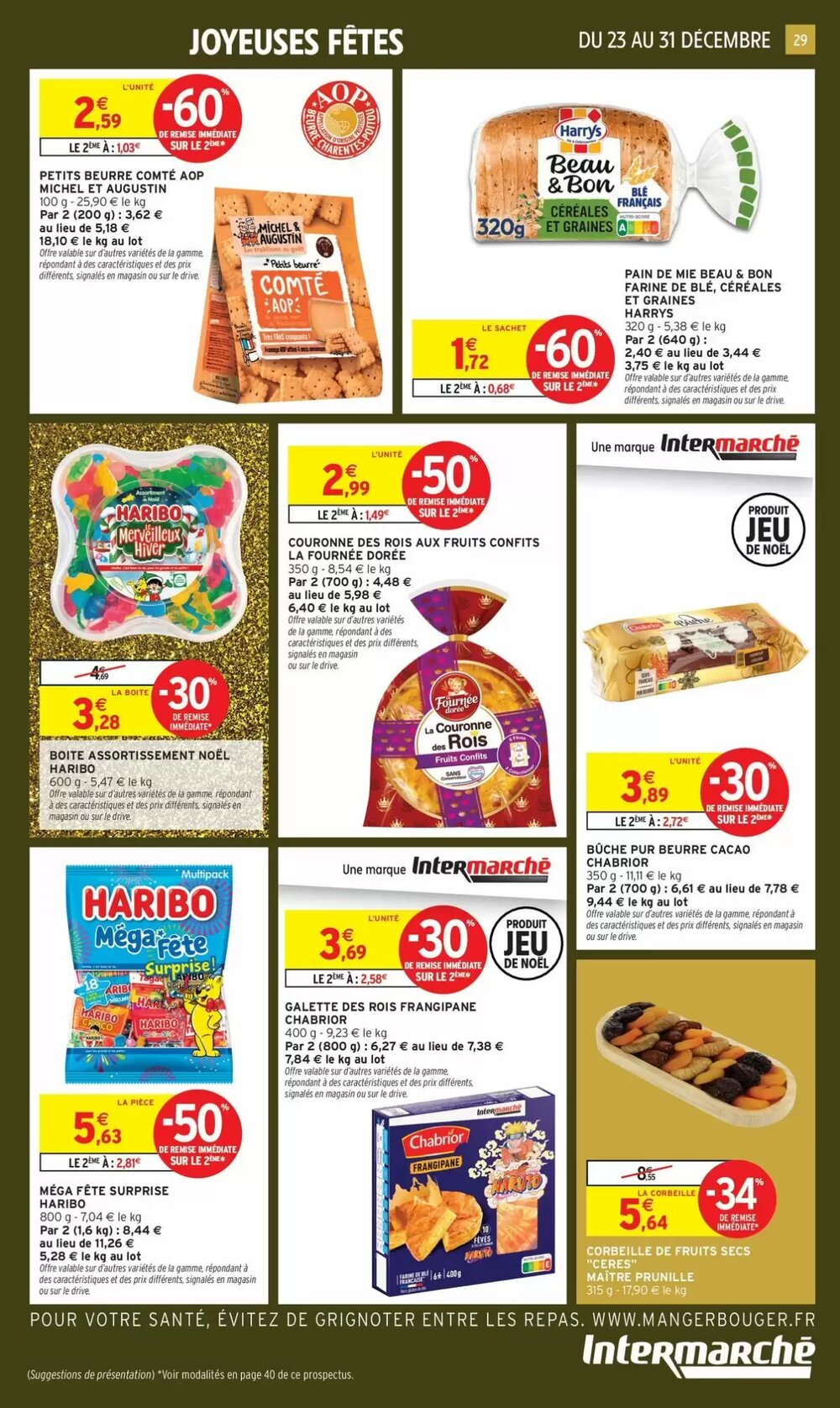 Prospectus promotionnel Intermarché valable à partir du 23/12/2025 - Page 29.