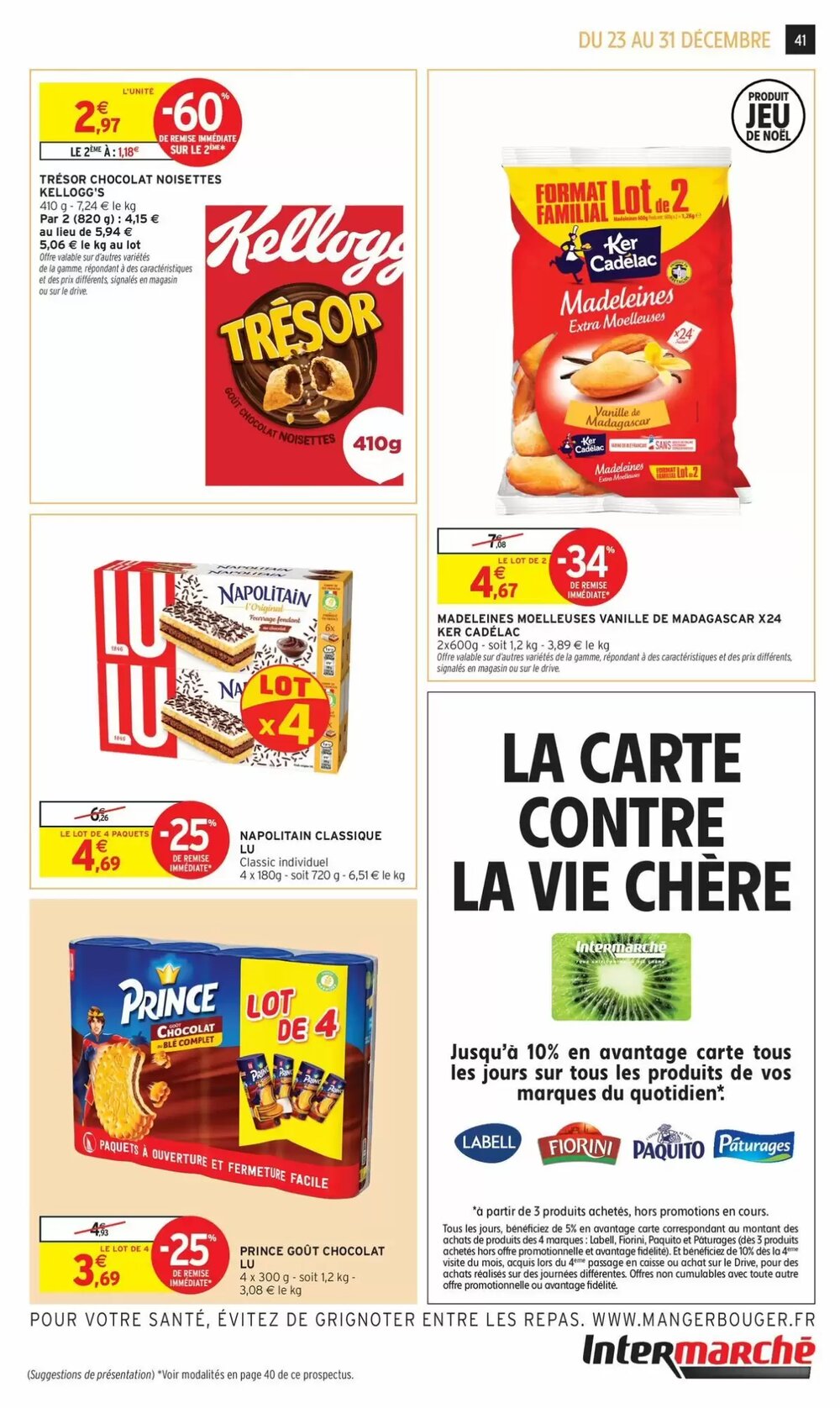Prospectus promotionnel Intermarché valable à partir du 23/12/2025 - Page 41.