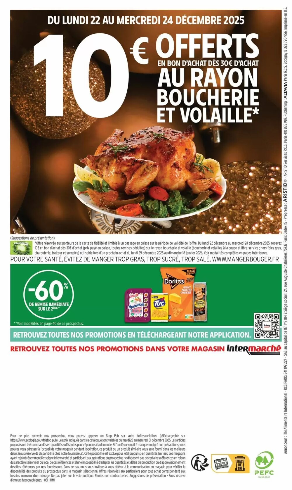 Prospectus promotionnel Intermarché valable à partir du 23/12/2025 - Page 44.