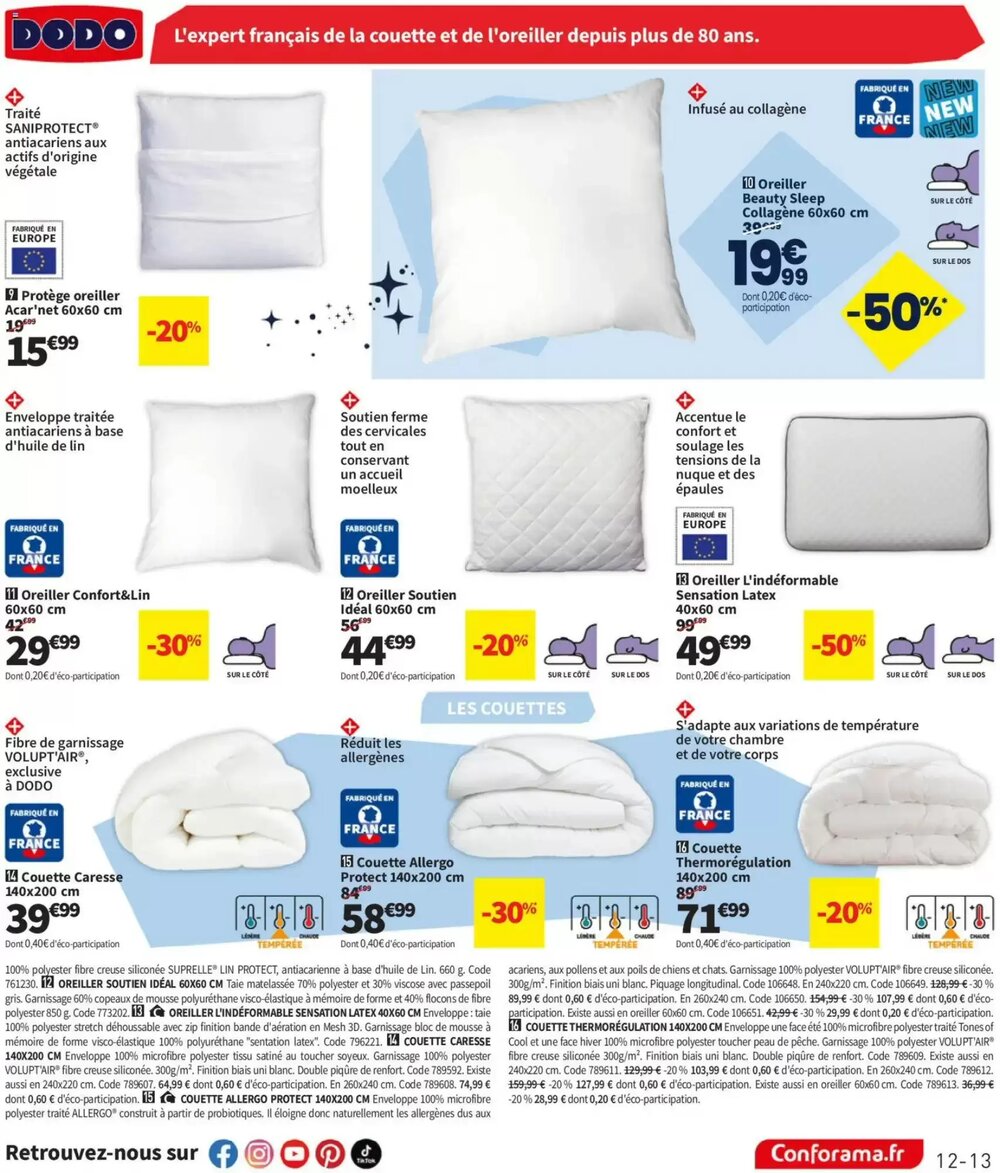 Prospectus promotionnel Conforama valable à partir du 23/12/2025 - Page 13.