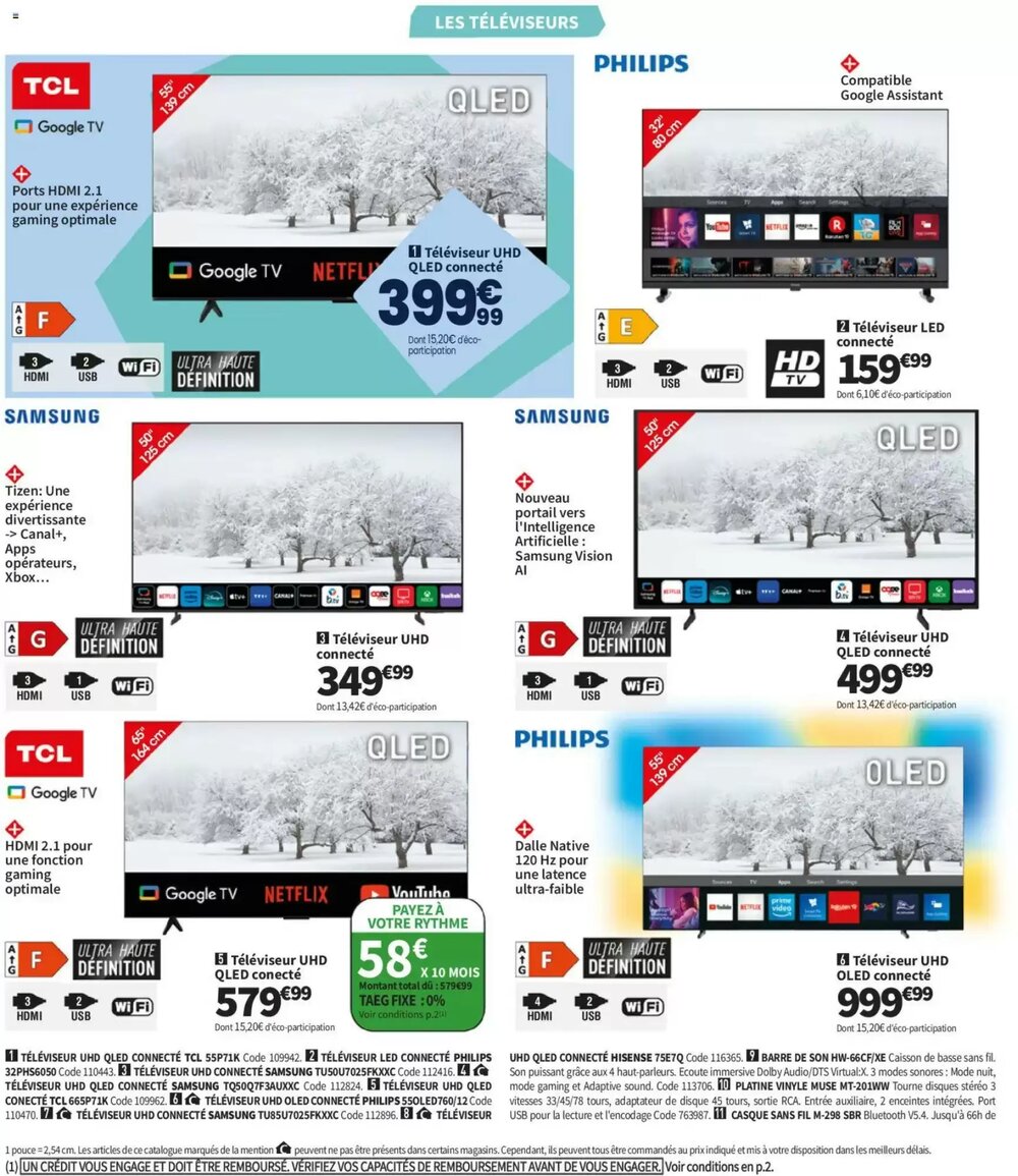 Prospectus promotionnel Conforama valable à partir du 23/12/2025 - Page 46.