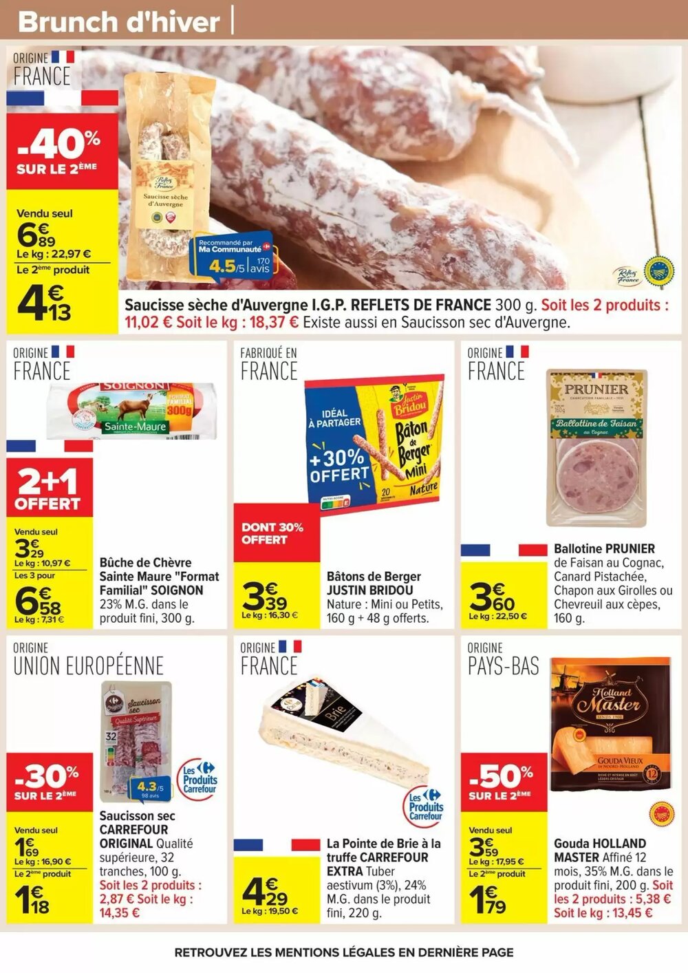 Prospectus promotionnel Carrefour valable à partir du 23/12/2025 - Page 10.