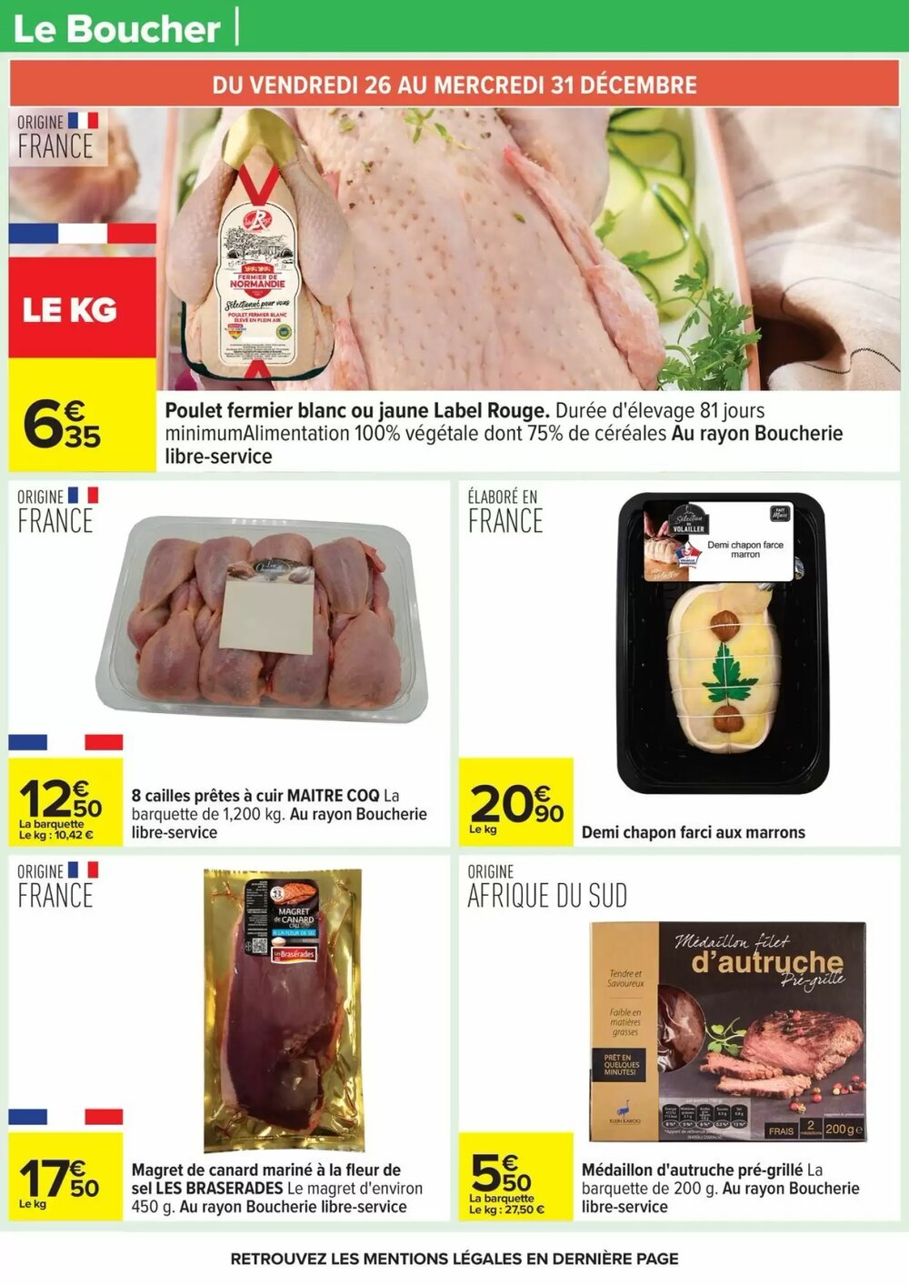 Prospectus promotionnel Carrefour valable à partir du 23/12/2025 - Page 17.