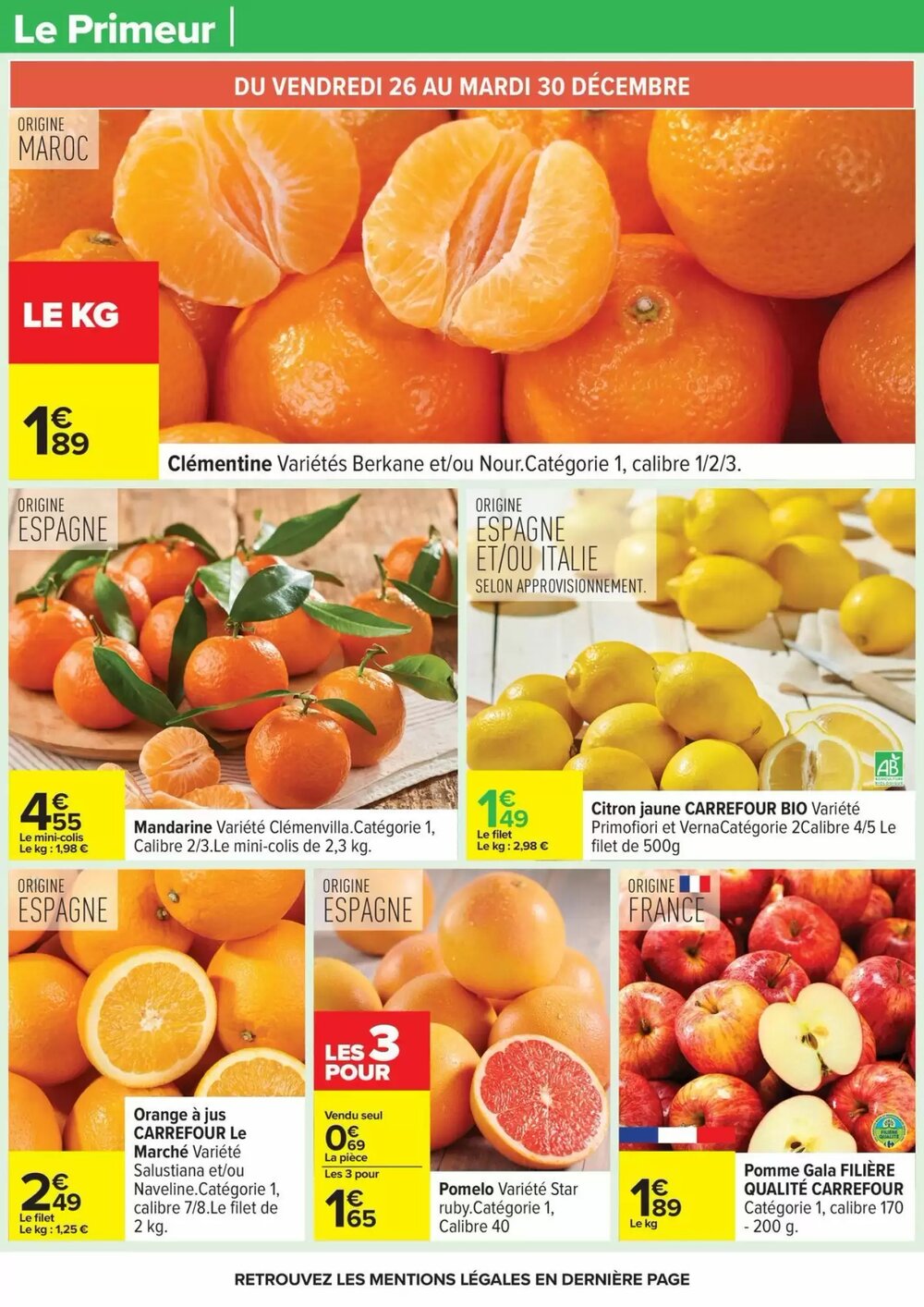 Prospectus promotionnel Carrefour valable à partir du 23/12/2025 - Page 20.